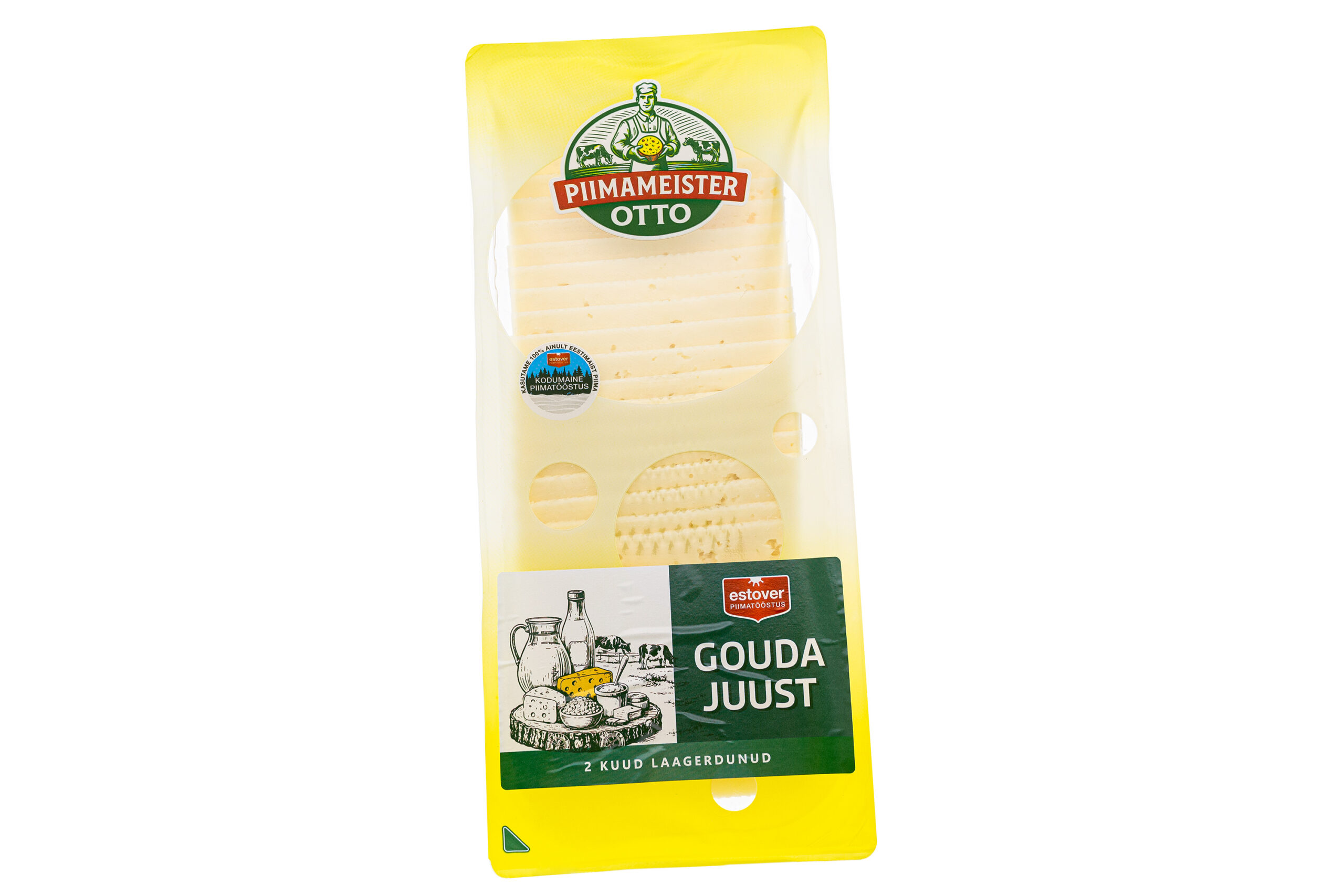 Piimameister Otto Gouda Juust viilutatud 500g