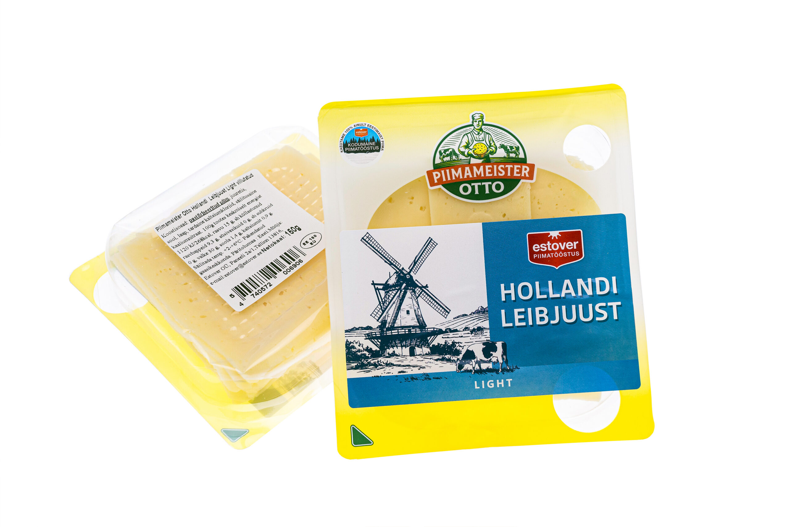 Piimameister Otto Hollandi Leibjuust Light viilutatud 150g